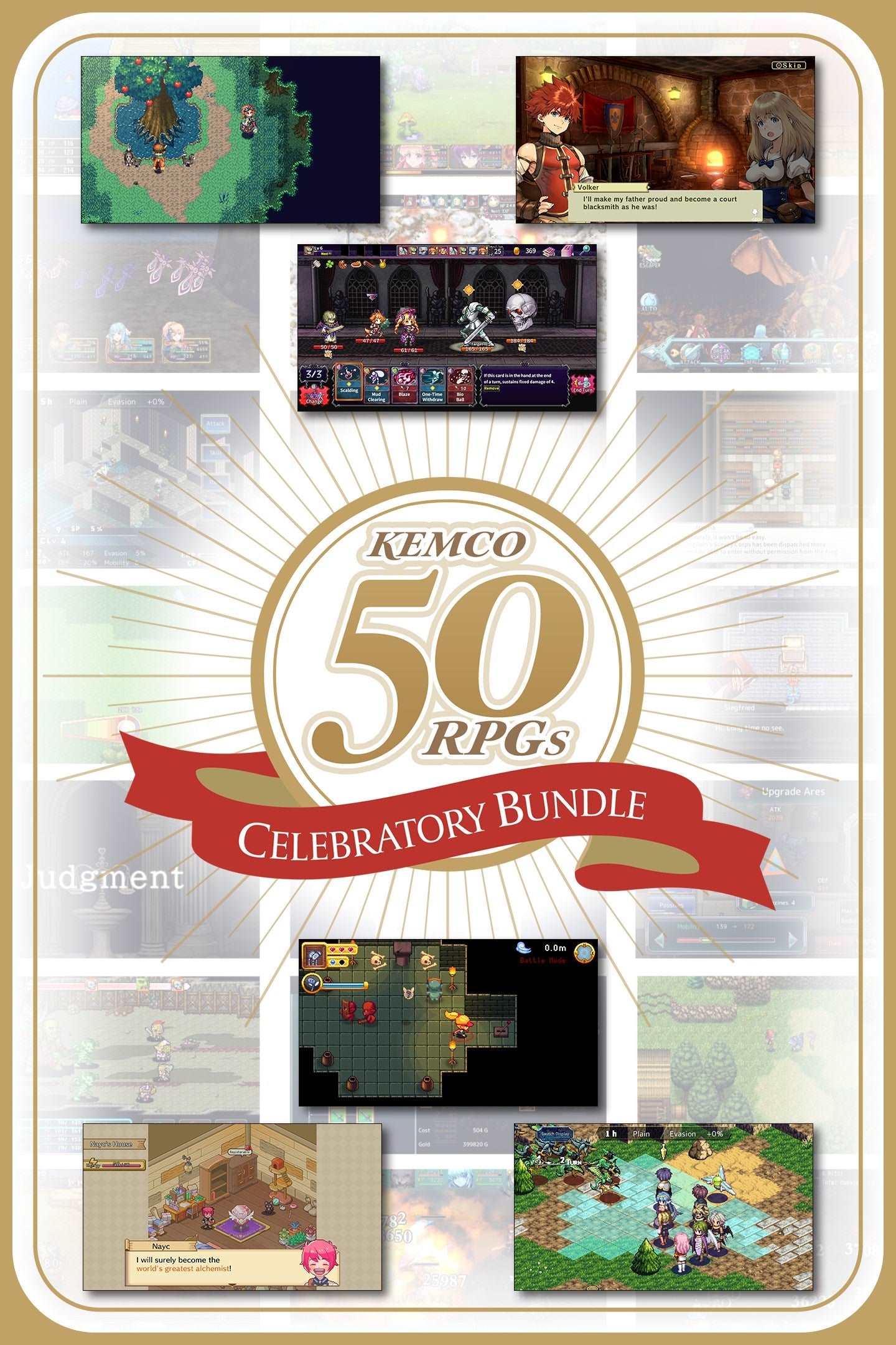 KEMCO: 50 RPGs Celebratory Bundle