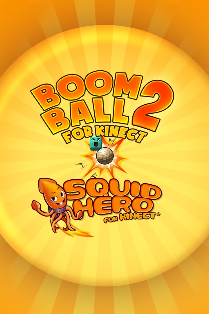 Zestaw Kinect: Boom Ball 2 + Squid Hero