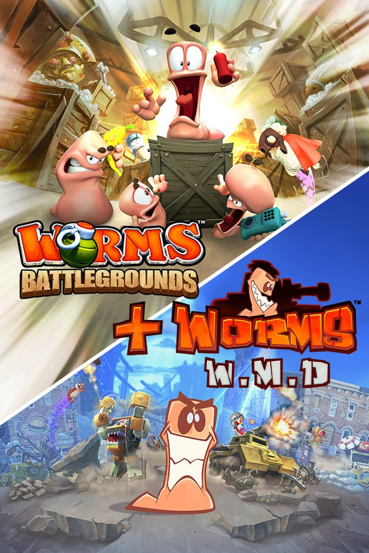 Worms Battlegrounds + Worms WMD 